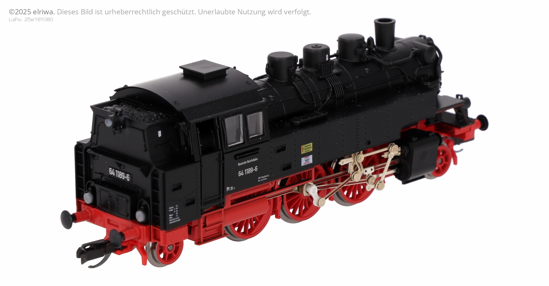 Schirmer 30170 - Dampflok 64 1189-6, DR, Ep.IV