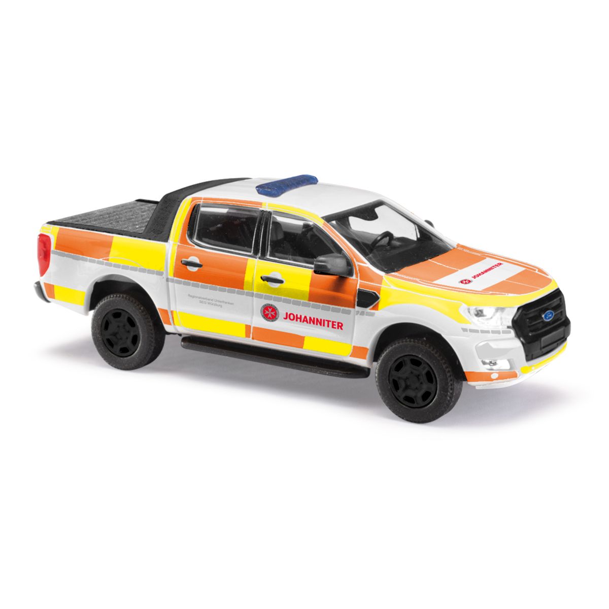 Busch 52848 - Ford Ranger Johanniter Würzburg, Bj. 2016