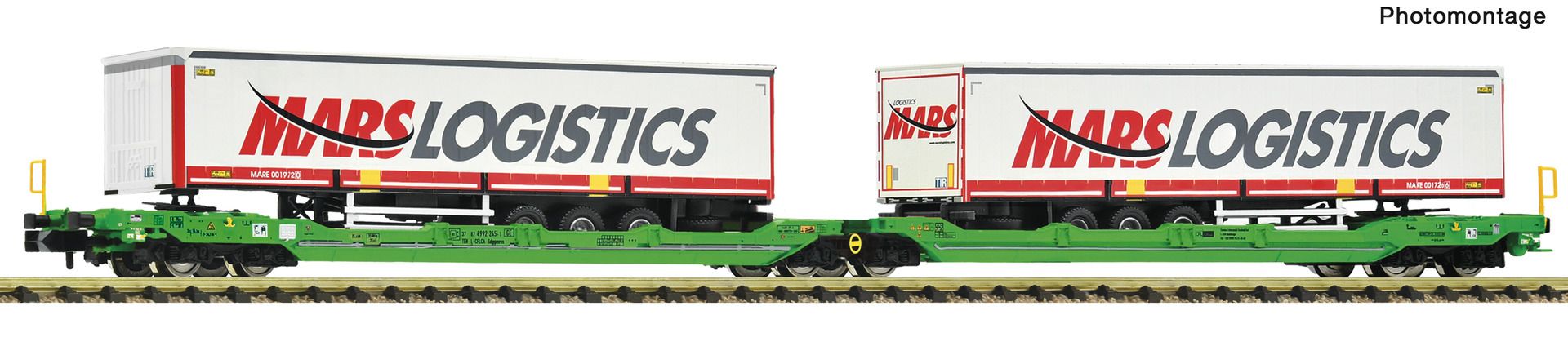 Fleischmann 6660102 - Doppeltaschenwagen T3000e, CFL-Cargo, Ep.VI 'Mars'