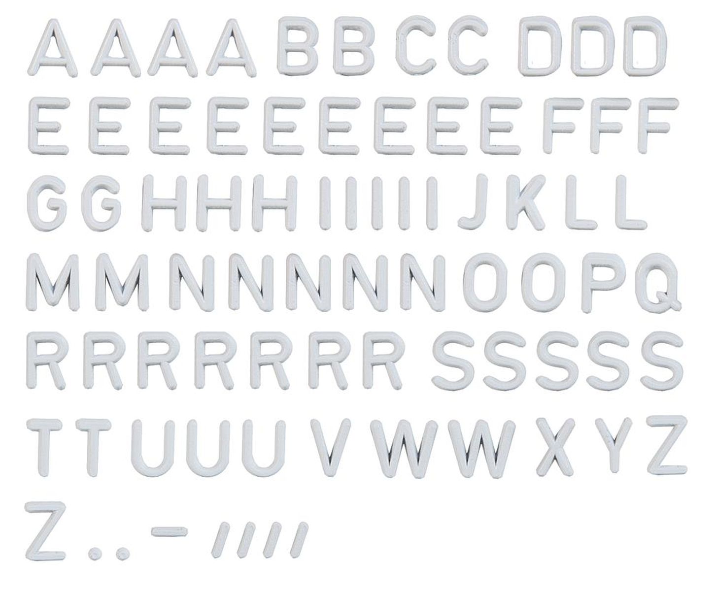 Faller 180965 - Beschriftungs-Kit ABC Faller 180965 - Beschriftungs-Kit ABC