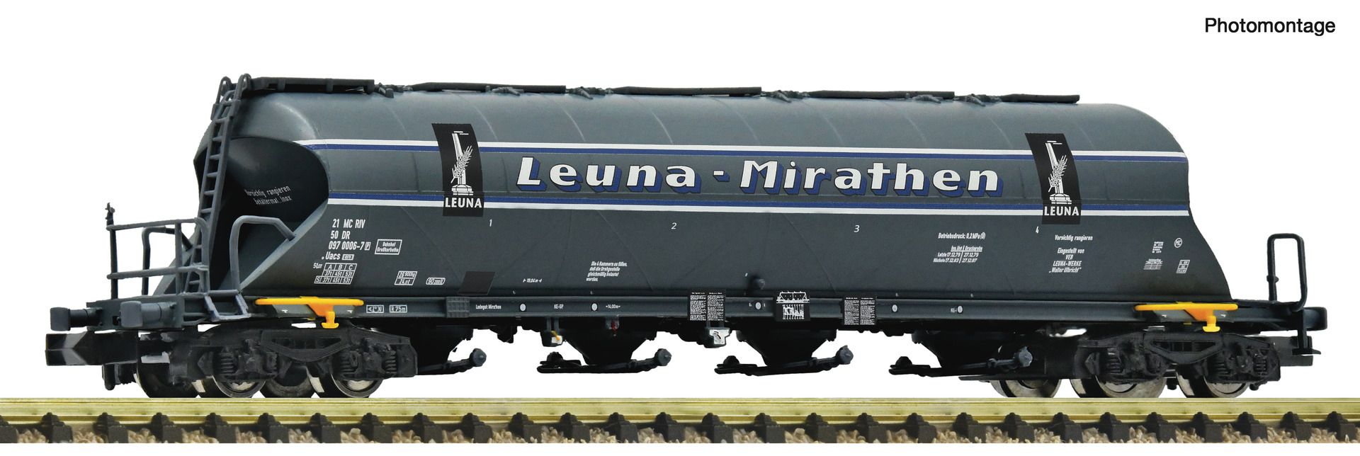Fleischmann 6660139 - Staubsilowagen, DR, Ep.IV 'Leuna Mirathen'