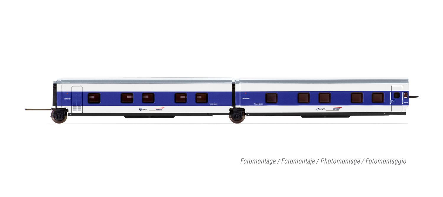 Arnold HN4357 - 2er Set Personenwageneinheit Talgo, SNCF-RENFE, Ep.V 'Francisco de Goya'