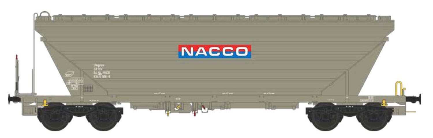 nme 517664 - Getreidesilowagen Uagpps 80m³, NACCO", Ep.VI, AC