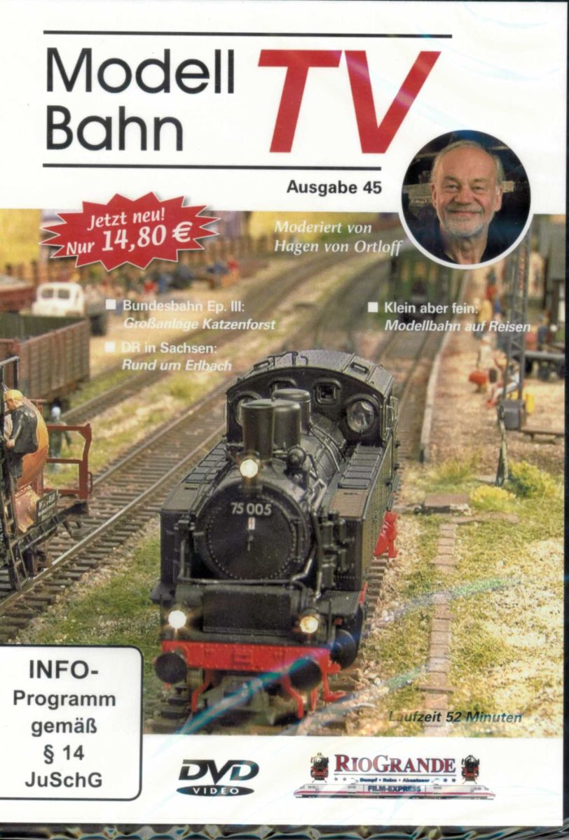 VGB 7545 - DVD - Modellbahn TV - Ausgabe 45