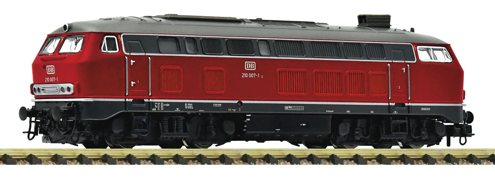 Fleischmann 7360008 - Diesellok 210 007-1, DB, Ep.IV