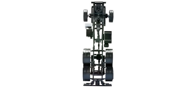 Herpa 083805 - Fahrgestell MAN LKW 6x6, 2 Stück