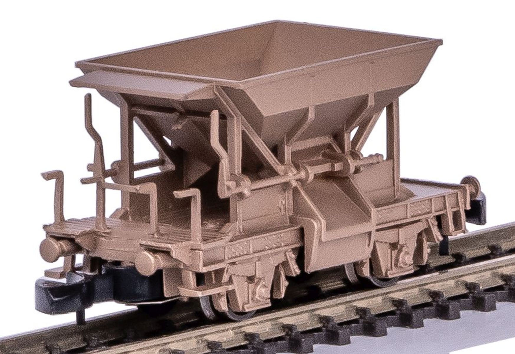 Märklin 82000 - Schotterwagen in Echtbronze, Ep.III-VI
