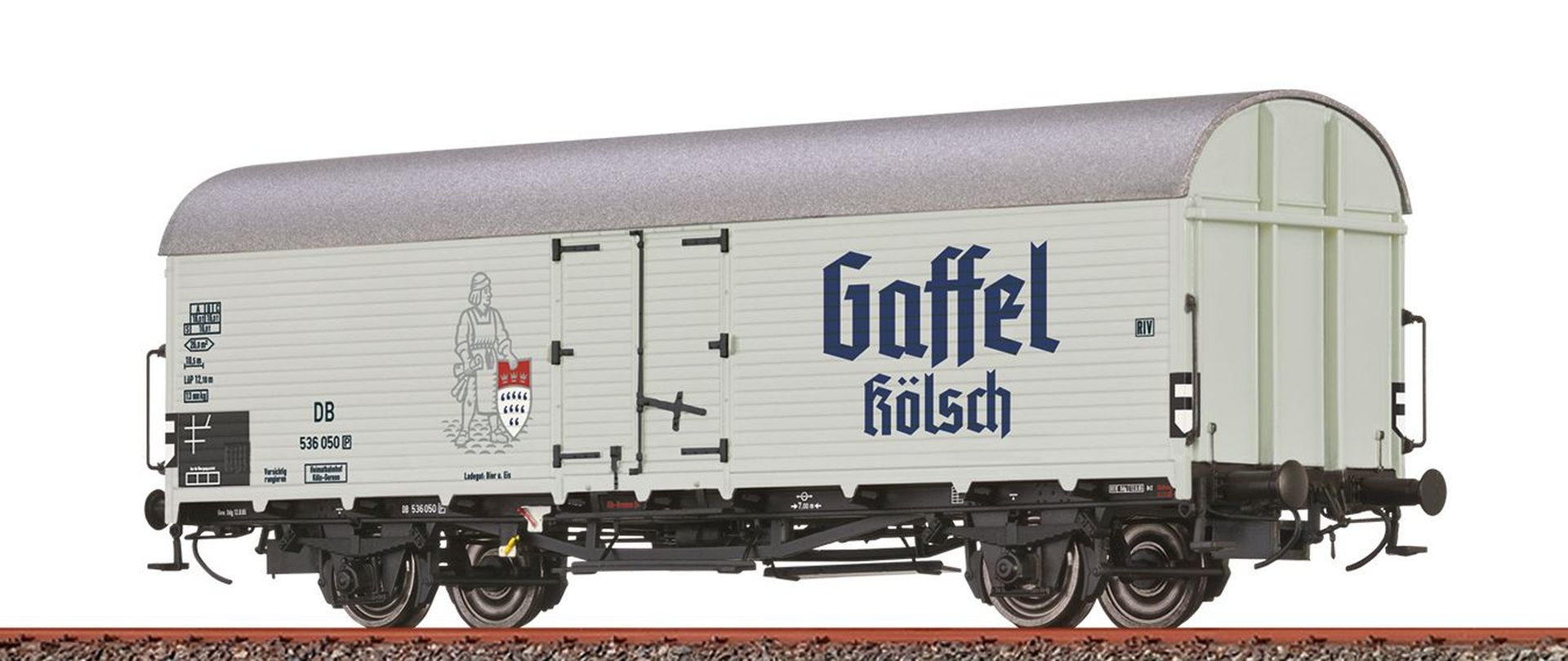 Brawa 47642 - Kühlwagen Tnfhs 38, DB, Ep.III 'Gaffel Kölsch'