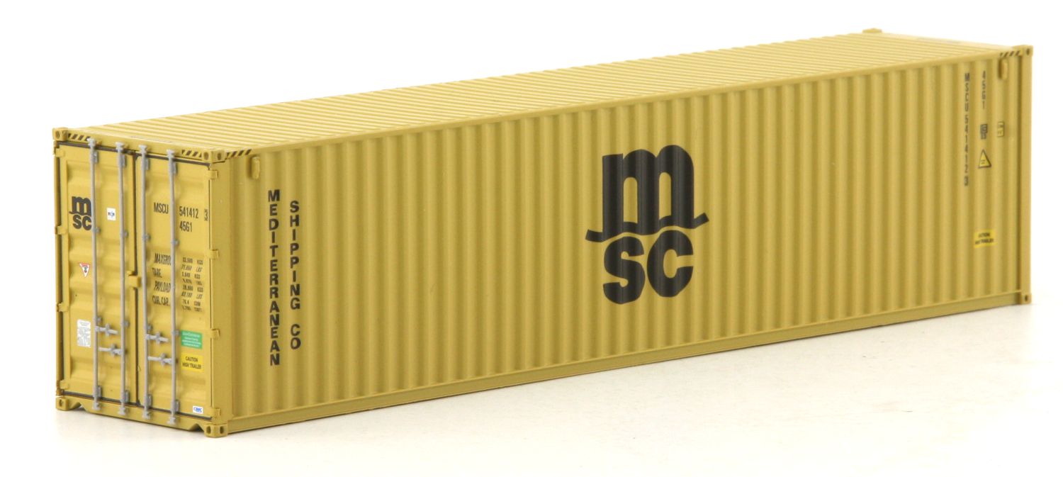 PT-Trains 840015.1 - Container 40' 'MSC Eco', MSCU5414123