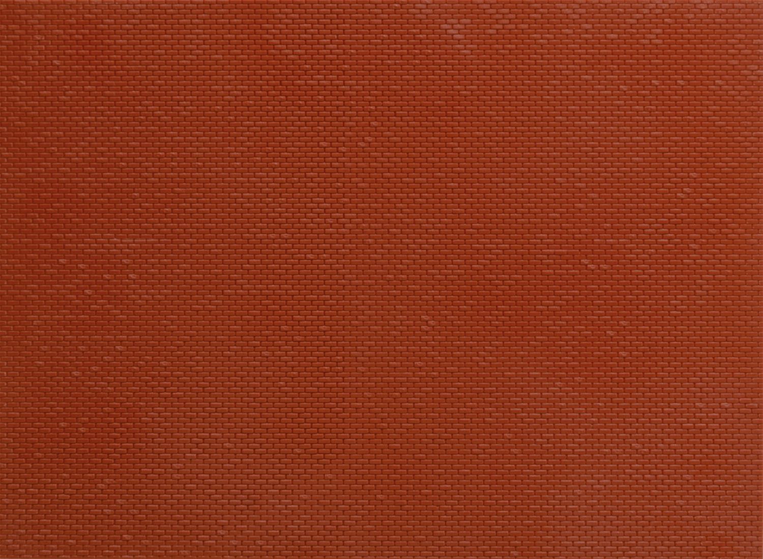 Vollmer 47349 - Kunststoff-Mauerplatte 'Klinker', 14,9 x 10,9 cm