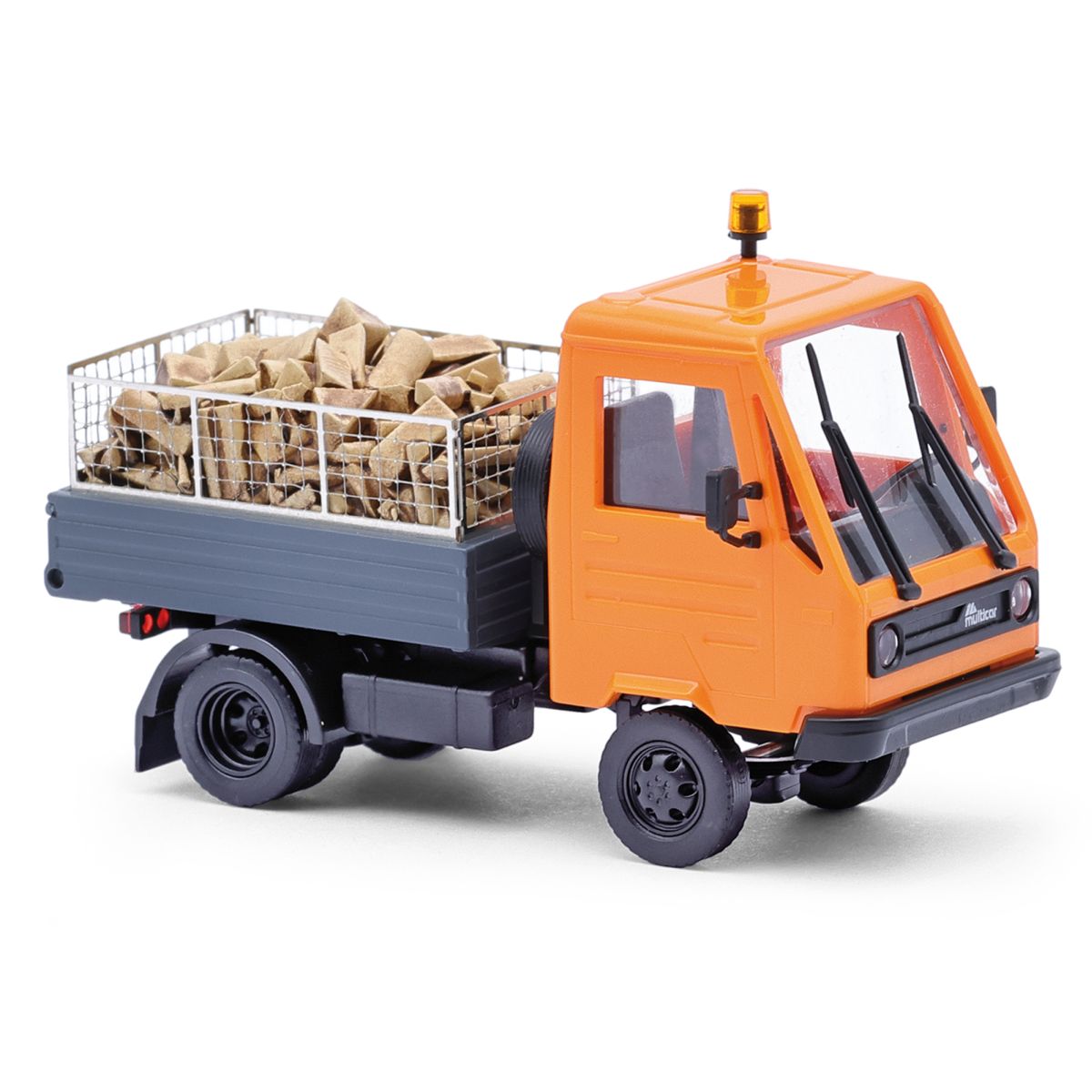 Busch 42238 - Multicar M26 mit Aufbau und Holzscheiten, Bj. 1991