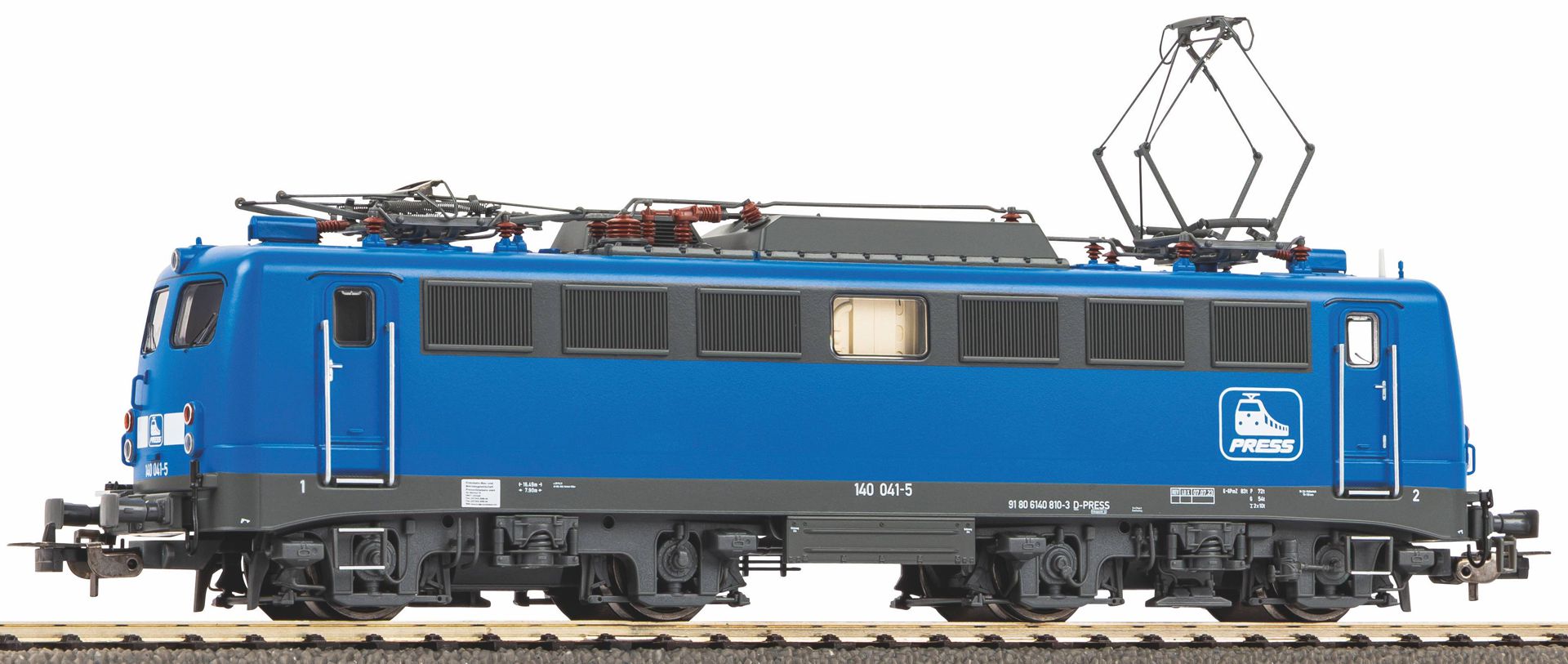 Piko 21701 - E-Lok BR 140, PRESS, Ep.VI