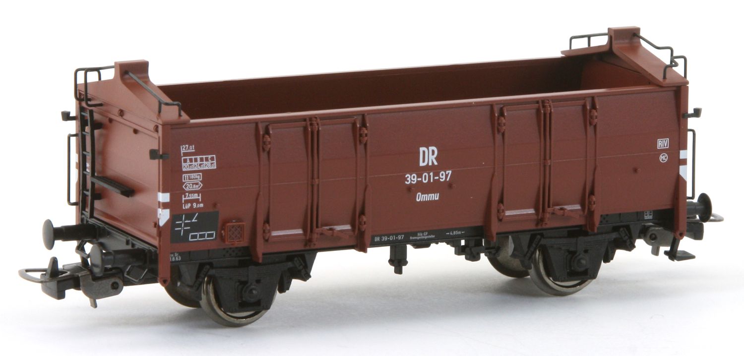 Piko 54442-2 - Offener Güterwagen Ommu39, DR, Ep.III
