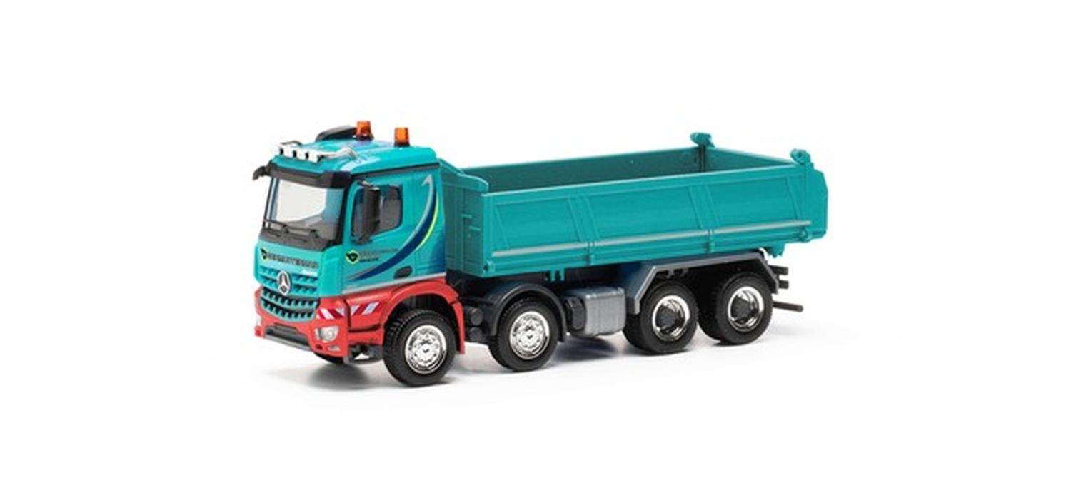 Herpa 317566 - Mercedes-Benz Arocs M Dreiseitenkipper 4achs 'Schmuttermair'