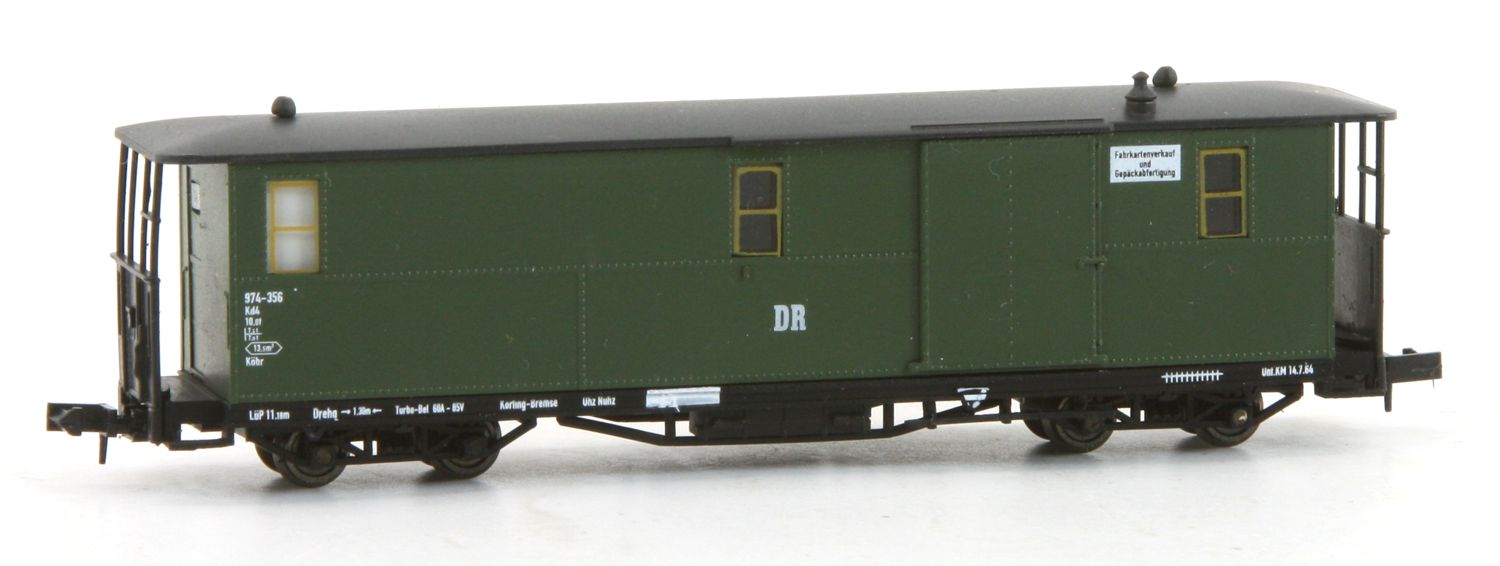 Karsei 29020 - Gepäckwagen 751 mit Langträgerbeschriftung, DR, Ep.III-IV