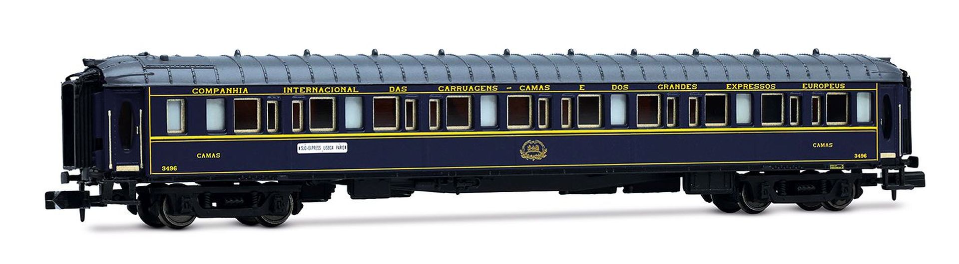 Arnold HN4486 - 3er Set Personenwagen 'Sud-Express', CIWL, Ep.III-IV, Set 1