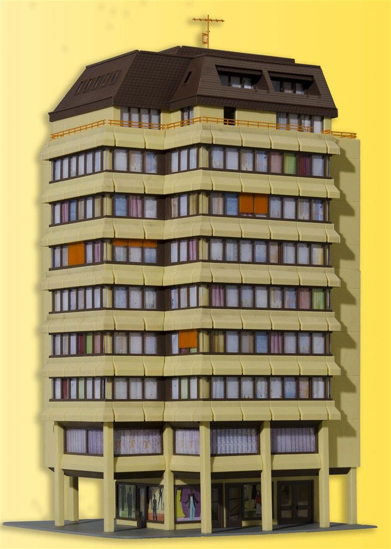 Kibri 38218 - Hochhaus inkl. Hausbeleuchtungs-Startset