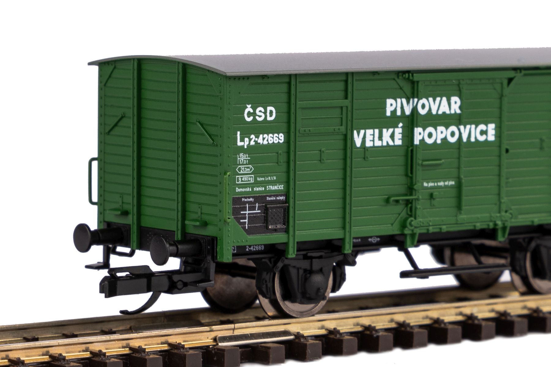 Piko 47769 - Gedeckter Güterwagen G02 Zt ohne Bremserhaus, CSD, Ep.III