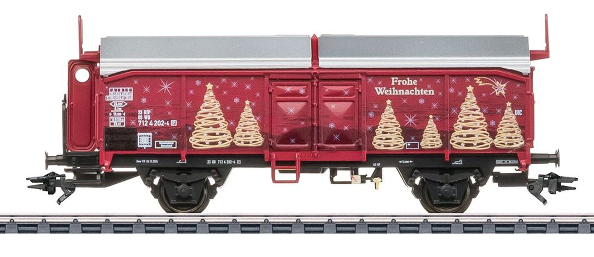 Märklin 48424 - Gedeckter Güterwagen Tms 851, Weihnachtswagen 2024