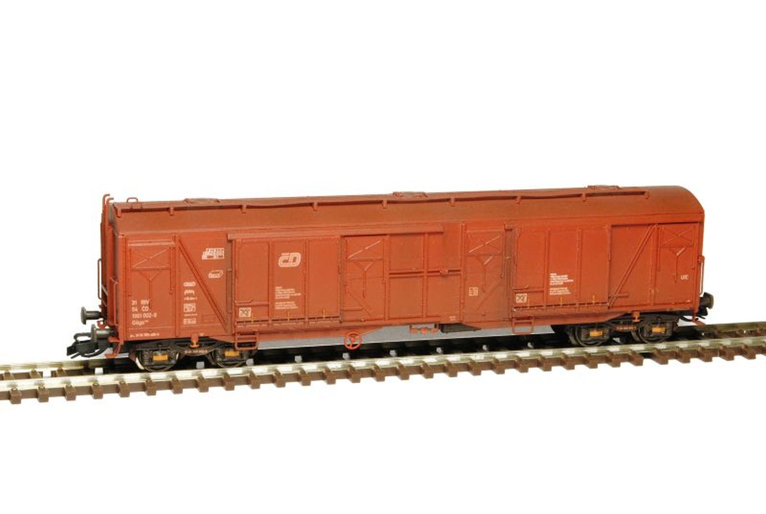 sdv-model 12087 - Gedeckter Güterwagen Gags 51, CD, CDC, Ep.V-VI, Bausatz