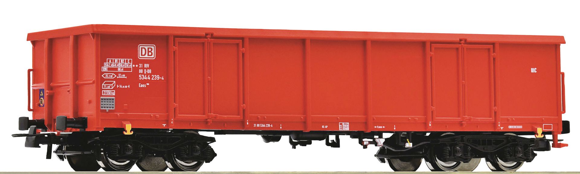 Roco 75860 - Offener Güterwagen Eaos, DBAG, Ep.V-VI, Wagen 2