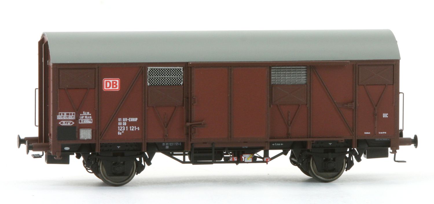 Exact-Train EX21054 - Gedeckter Güterwagen Gs 211 EUROP, DBAG, Ep.V