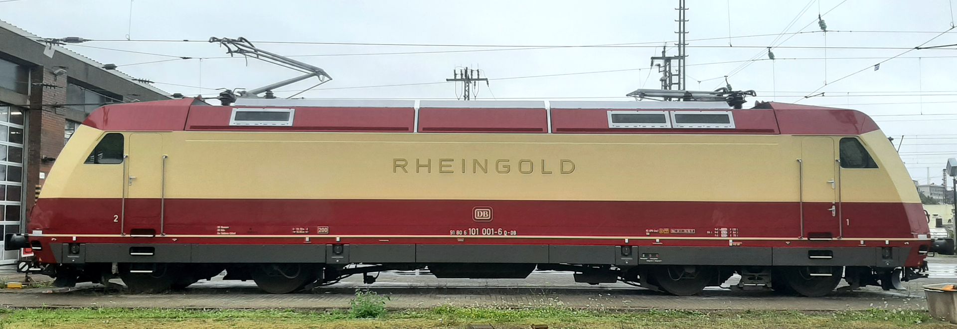 Tillig 502430 - E-Lok 101 001-6 'Rheingold', DB-Museum Koblenz, Ep.VI Tillig 502430 - E-Lok 101 001-6 'Rheingold', DB-Museum Koblenz, Ep.VI