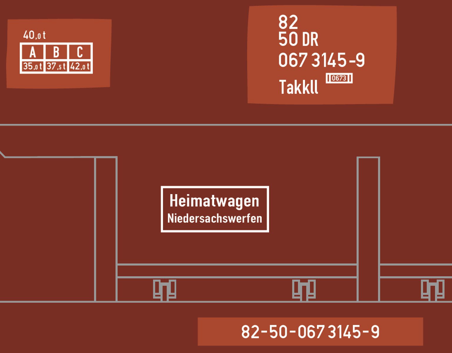 Hädl 25127-3 - Sattelboden-Selbstentladewagen Takkll, DR, Ep.IV, 3145-9, RAL 8012, Flicken Hädl 25127-3 - Sattelboden-Selbstentladewagen Takkll, DR, Ep.IV, 3145-9, RAL 8012, Flicken