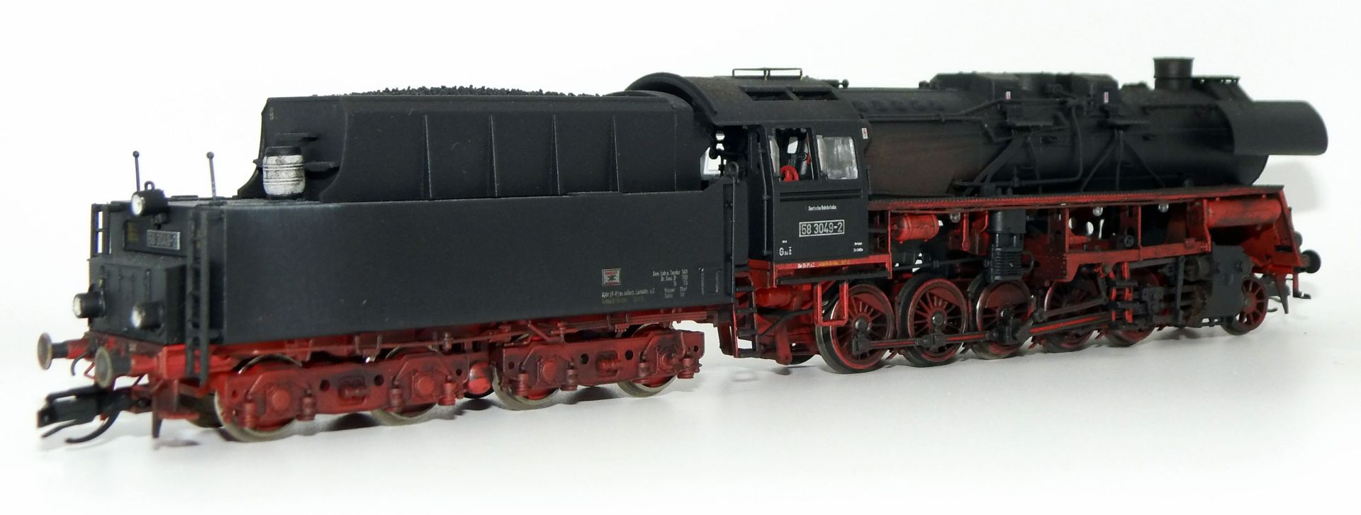 Saxonia 120130-GA - Dampflok 58 3049-2 mit T28-Tender, DR, Ep.IV, gealtert