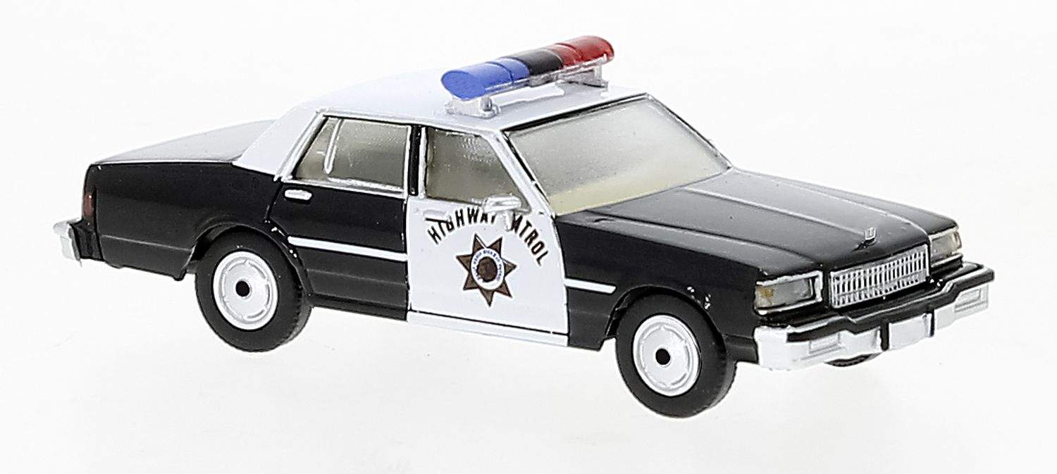 Brekina 19703 - Chevrolet Caprice, California Highway Patrol, 1987