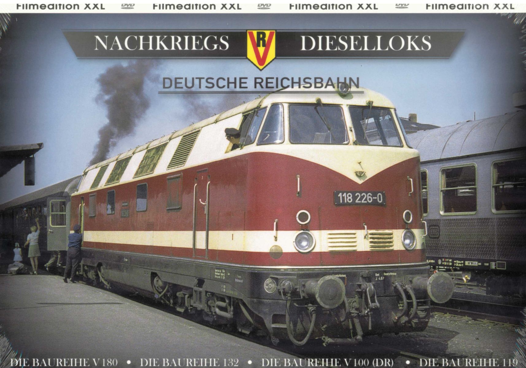 VGB 5105 - DVD - Nachkriegs-Dieselloks der DR - Sonderedition mit 4 DVDs