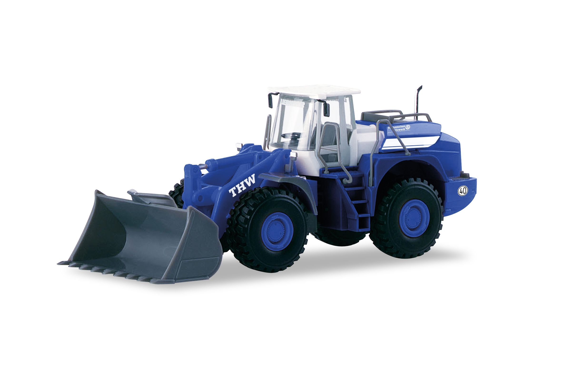 Herpa 319812 - Radlader Liebherr L580 "THW"