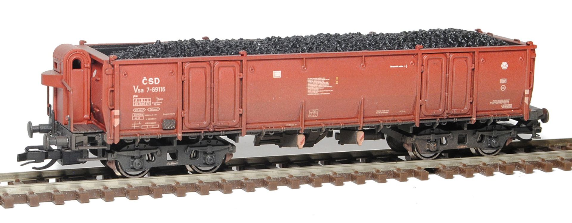 sdv-model 12139 - Offener Güterwagen Eal/Vsa, CSD, Ep.III-IV, Bausatz