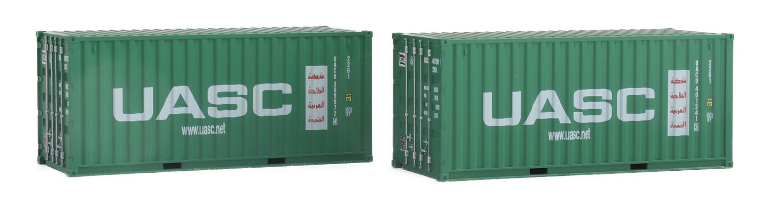 igra 98010049 - 2er Set Container 20', LC UASC