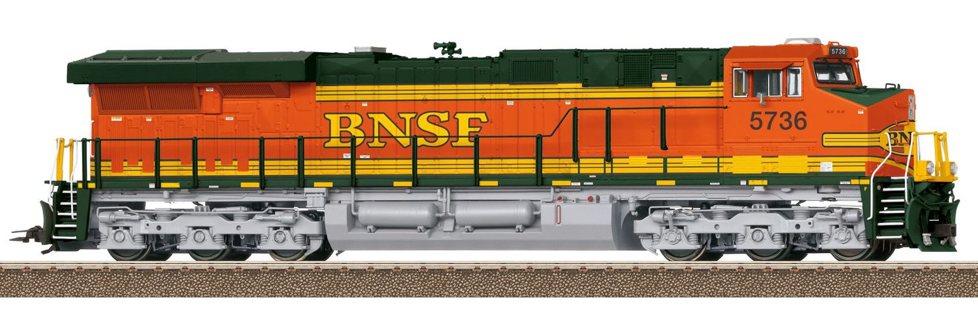 Trix 25447 - Diesellok ES44AC, 5736, BNSF, Ep.VI, DC-MFX-Sound