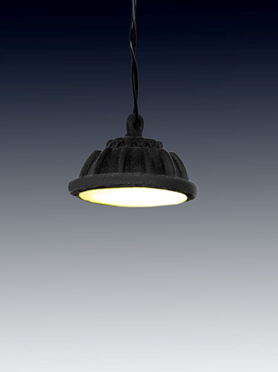 Viessmann 6088 - Hängende Industrieleuchte modern, LED weiß