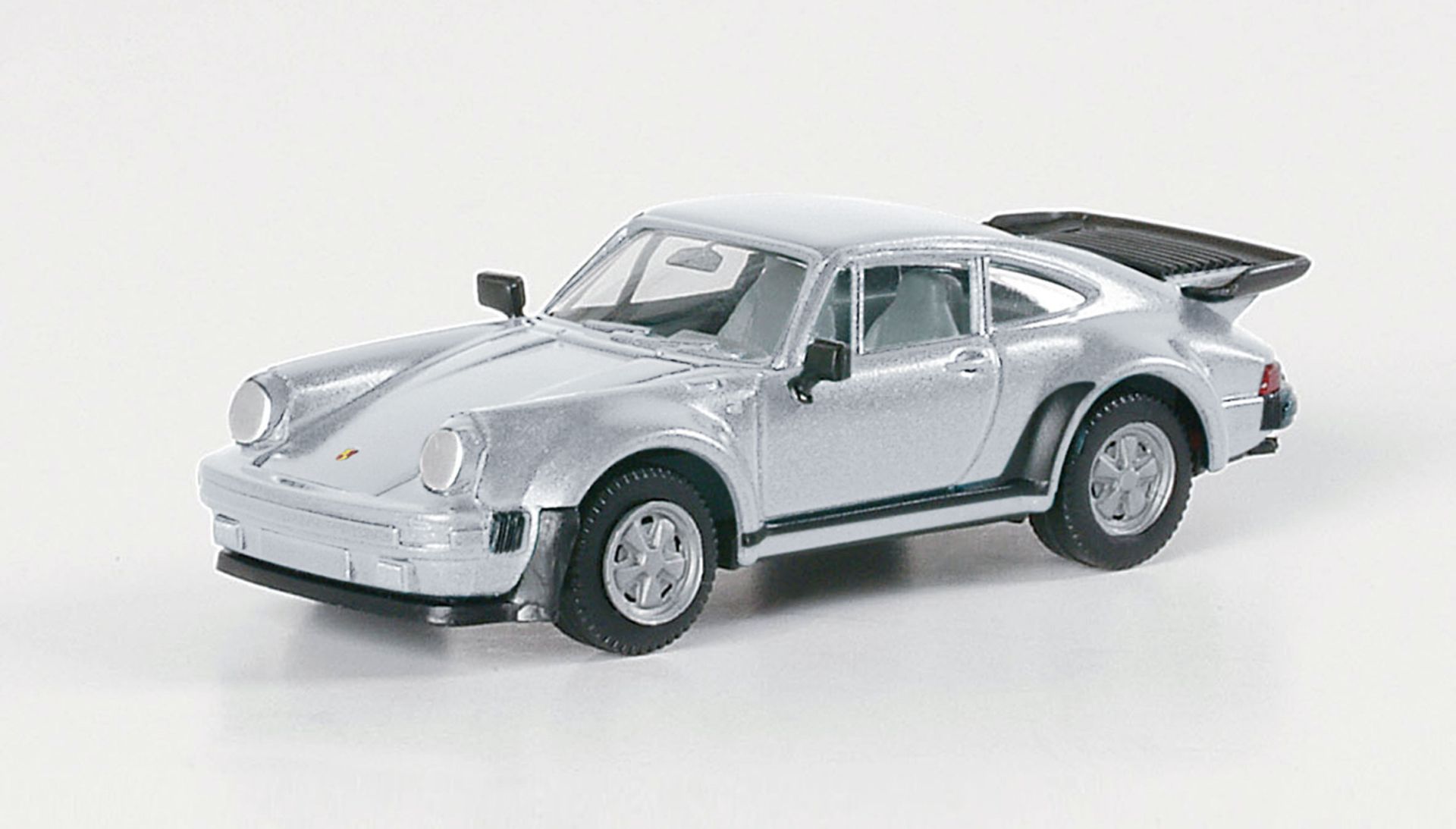 Herpa 030601-003 - Porsche 911 Turbo, silber metallic