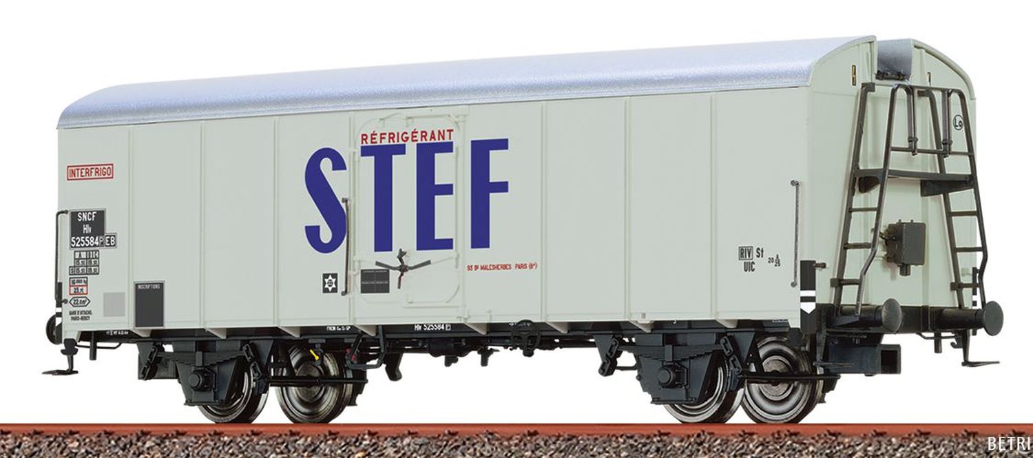 Brawa 50516 - Kühlwagen UIC Standard 1 Hlv, SNCF, Ep.III 'STEF'