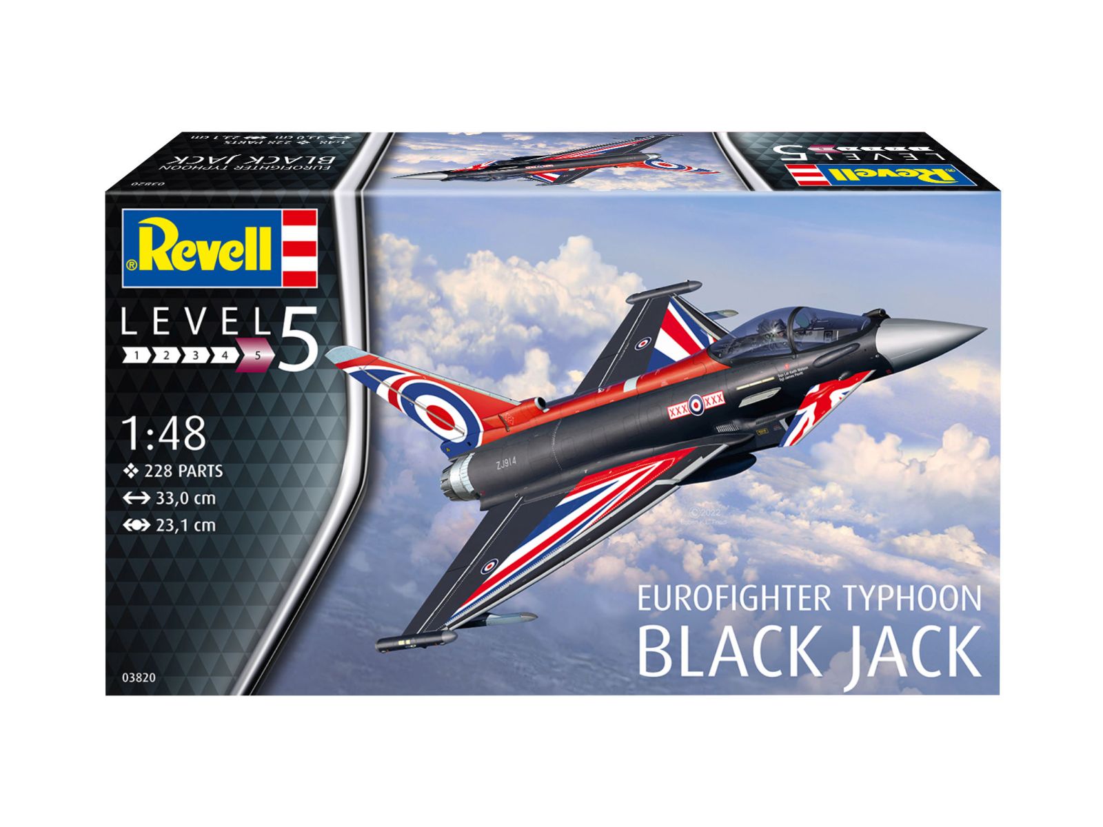 Revell 03820 - Eurofighter Typhoon "Black Jack“ Revell 03820 - Eurofighter Typhoon "Black Jack“