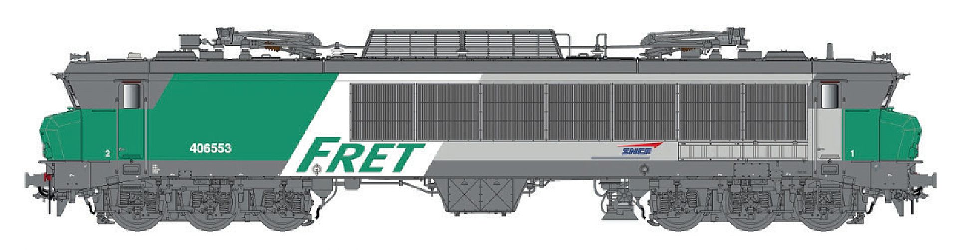 L.S. Models LS10332 - E-Lok CC 6553, SNCF, FRET, Ep.V-VI