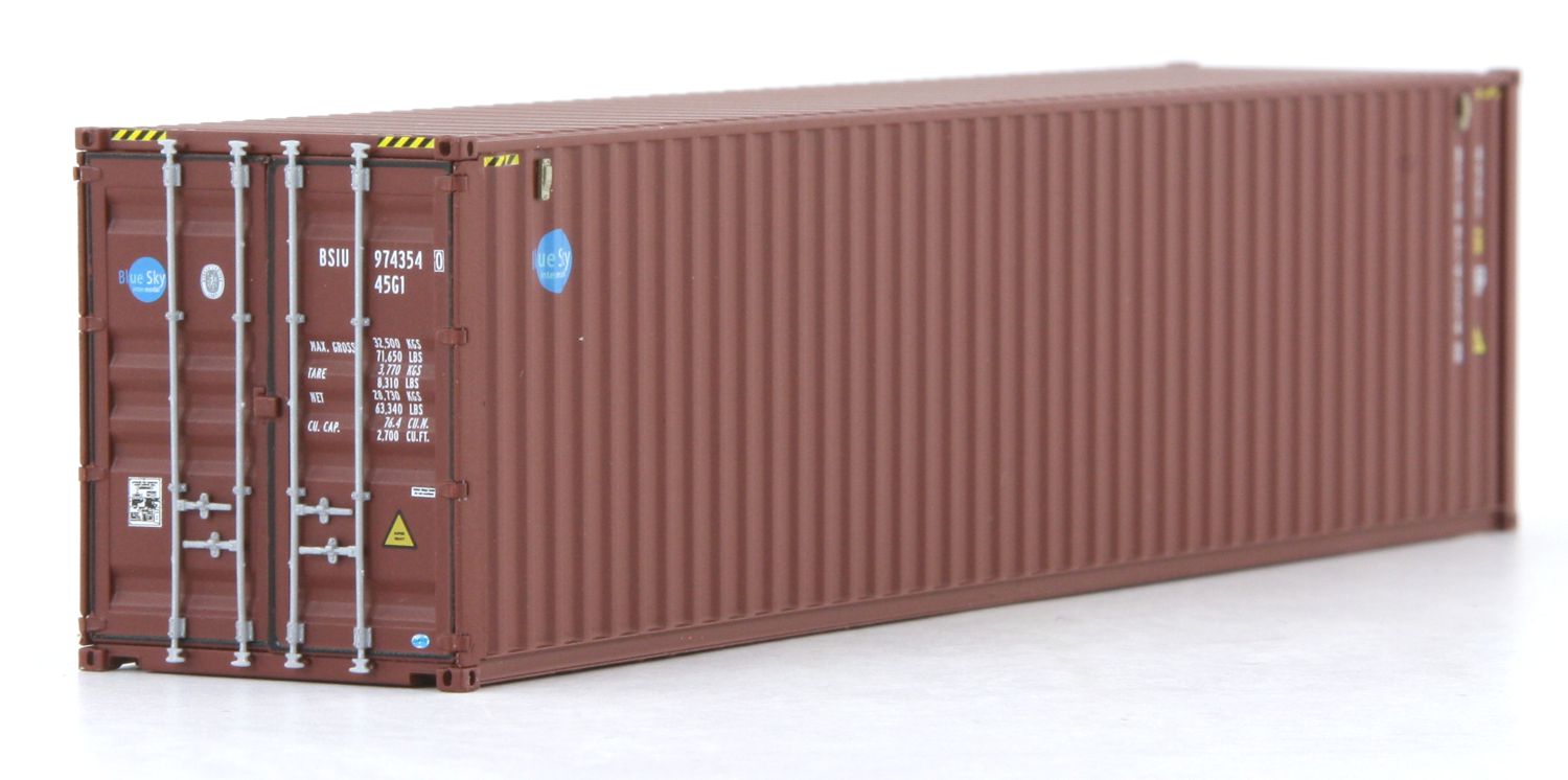 PT-Trains 840002.1 - Container 40' 'BLUE SKY', BSIU9743540