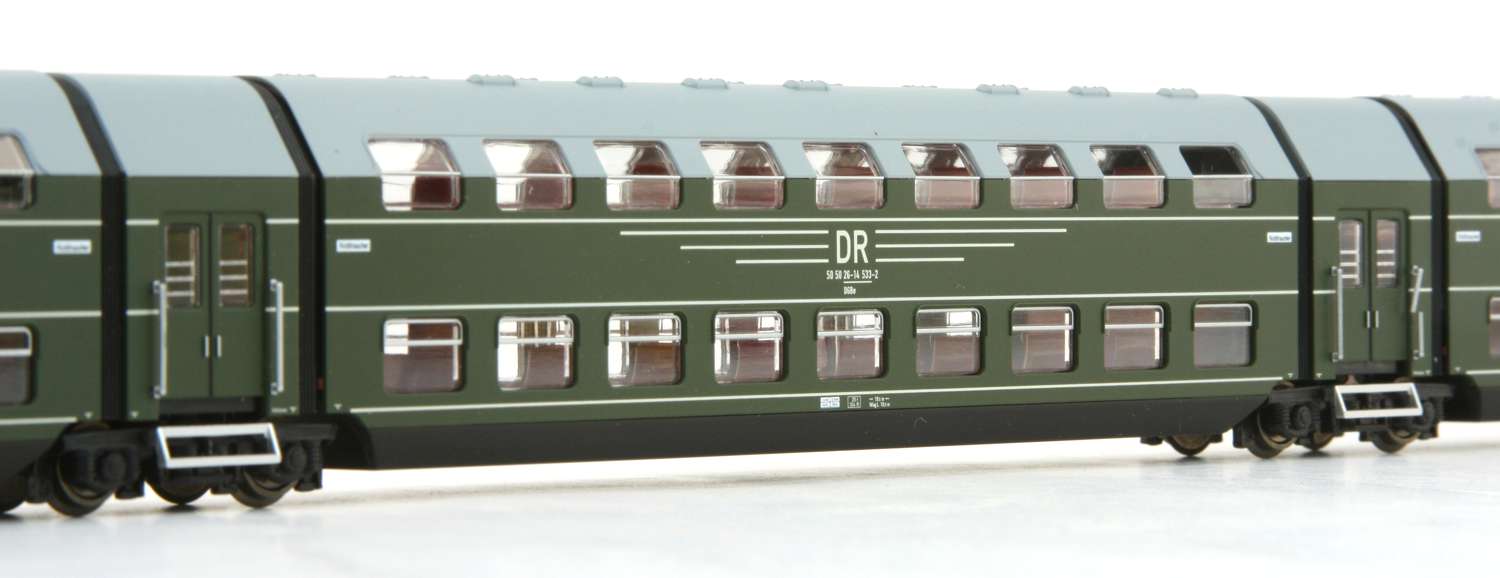 Kres 1959D - Doppelstockgliederzug DGB12, DR, Ep.IV, 5-teilig, DC-Digital