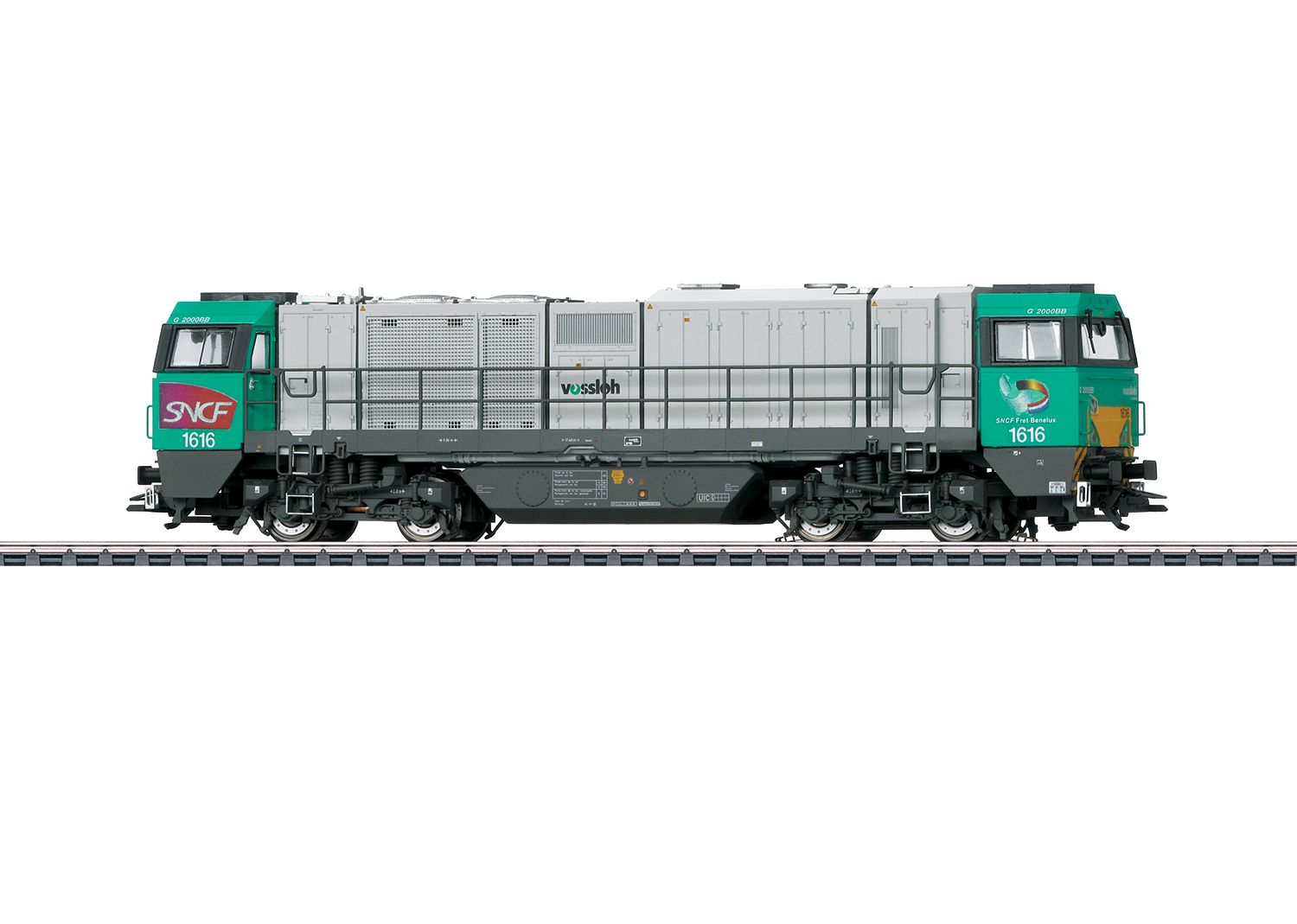 Märklin 37209 - Diesellok G 2000 BB, SNCF, Ep.VI, MFX+-Sound
