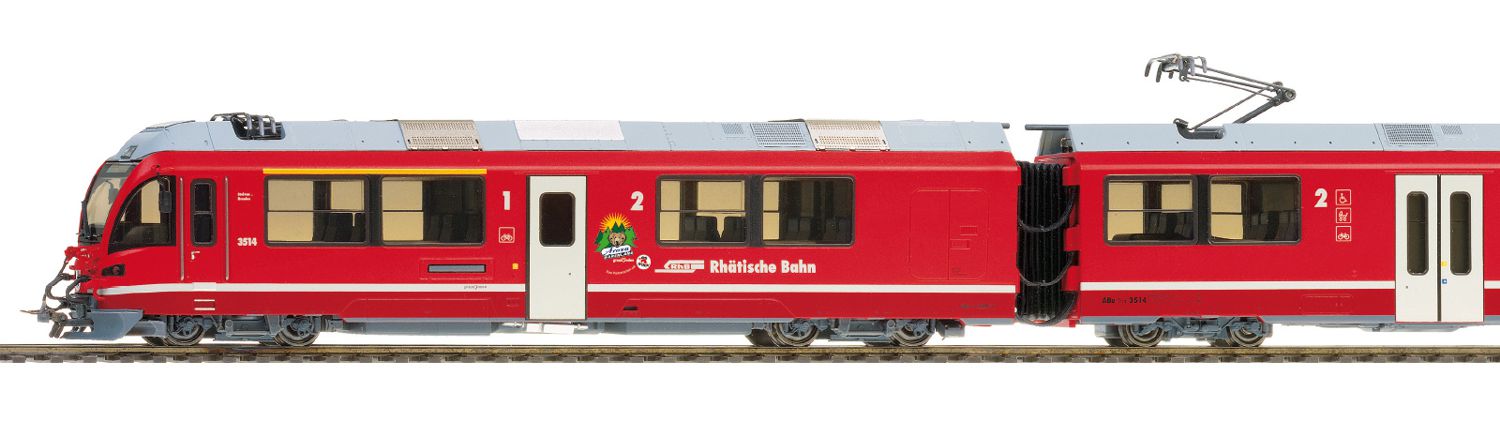 Bemo 7244113 - Triebwagen 'Allegra', RhB, Ep.VI 'Bärenland'