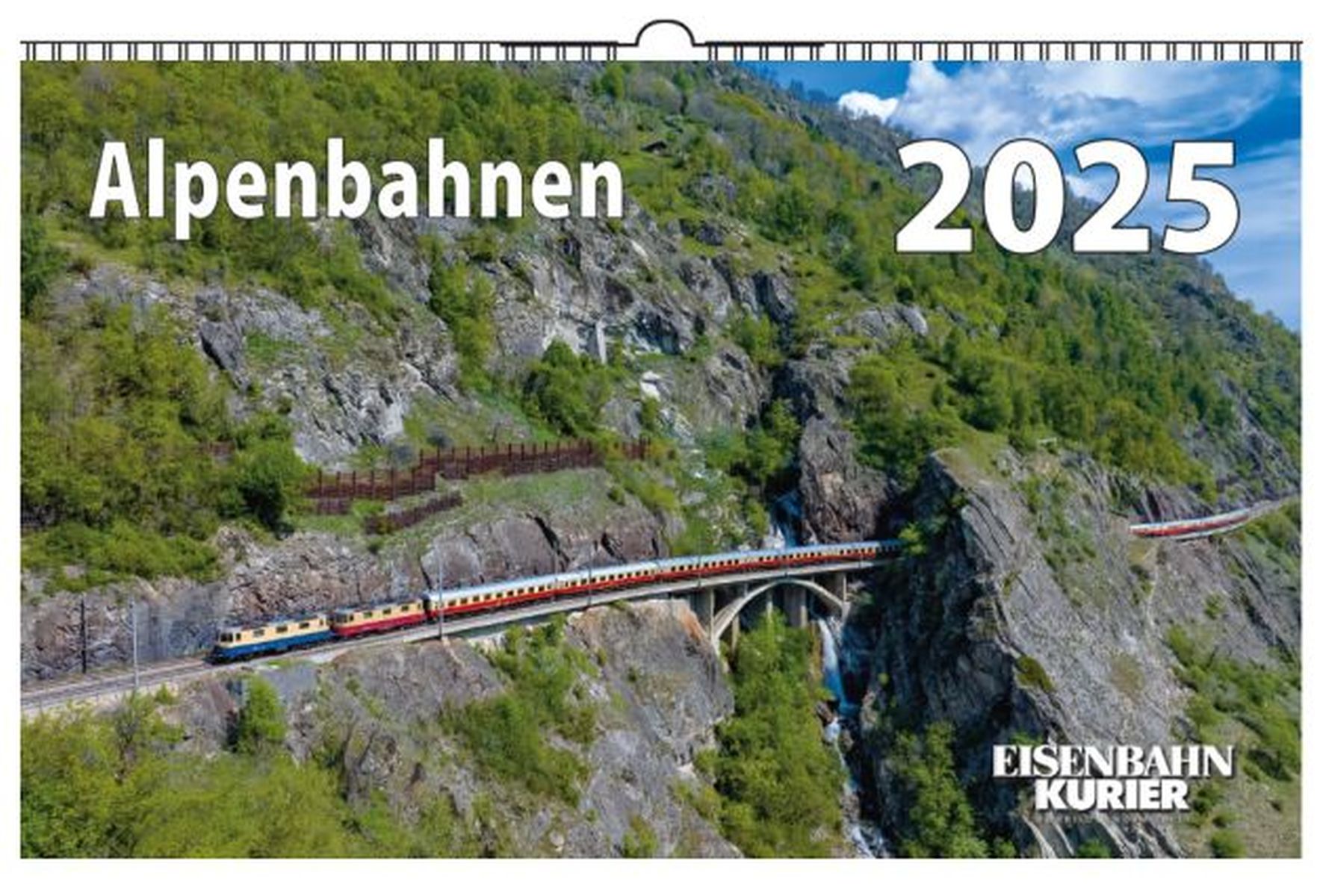 EK-Verlag 5940 - Kalender Alpenbahnen - 2025