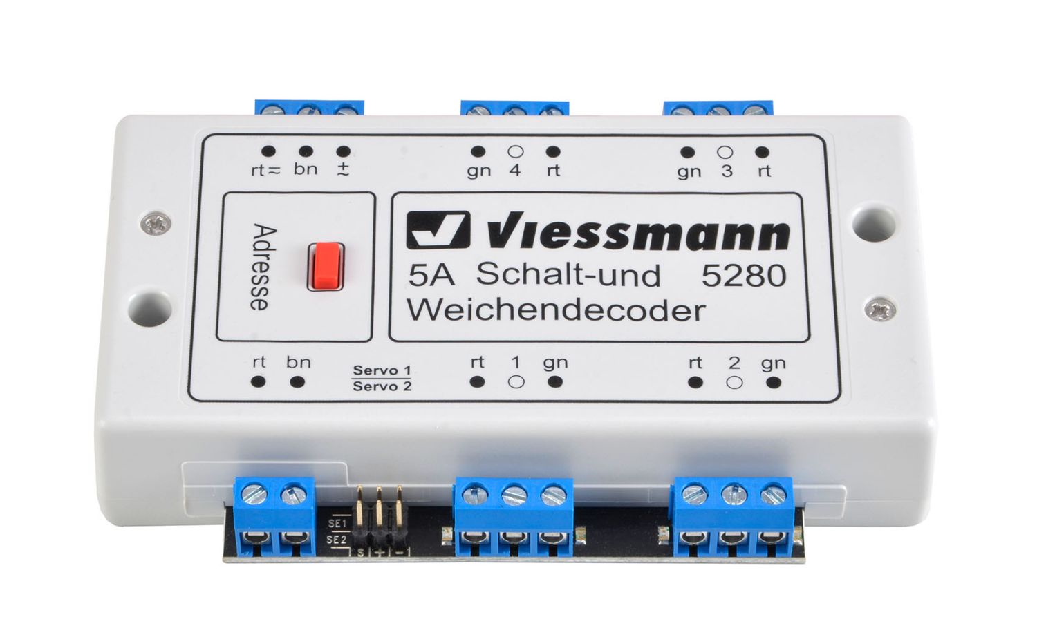 Viessmann 5280 - Multiprotokoll-Schalt- und Weichendecoder