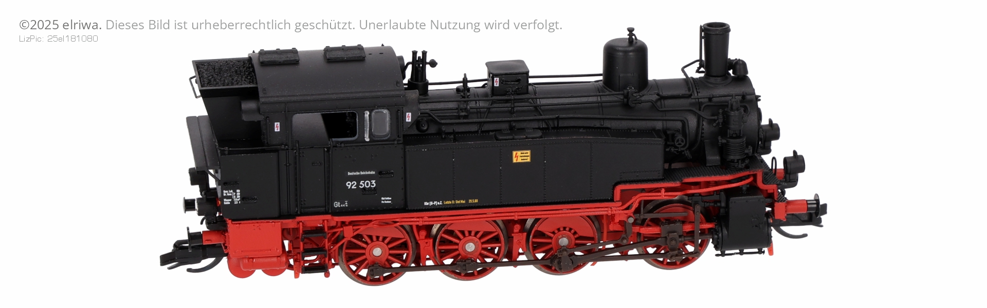Saxonia 120160 - Dampflok BR 92.5 (pr. T 13), 92 503, DR, Ep.III, DC-Sound Saxonia 120160 - Dampflok BR 92.5 (pr. T 13), 92 503, DR, Ep.III, DC-Sound