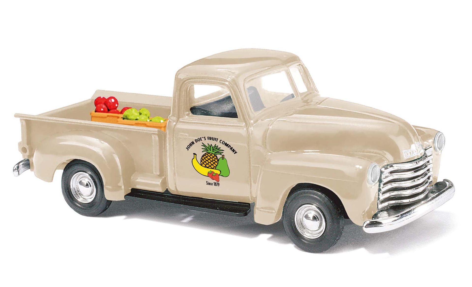 Busch 48245 - Chevrolet Pick-Up mit Obstladung, Fruit Company, Bj. 1950