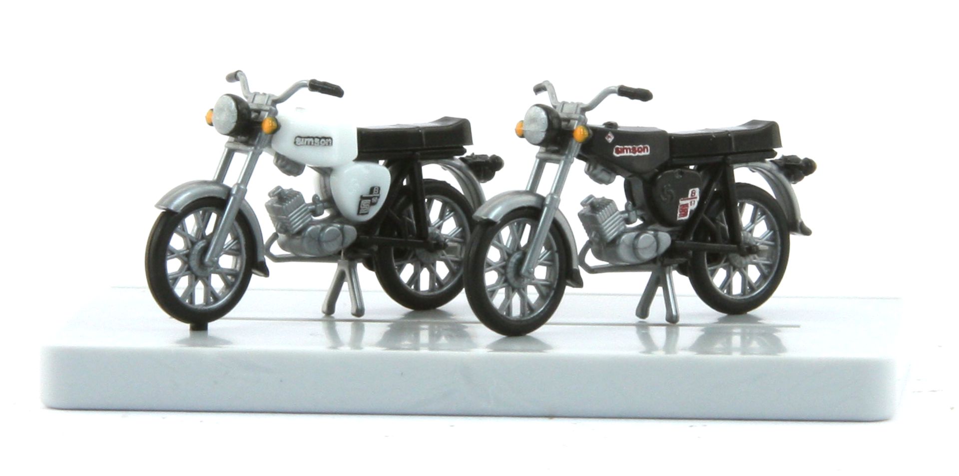 Kres 55043100 - Simson S50 weiß und S51 schwarz, Fertigmodelle - Sonderauflage '30 Jahre elriwa'