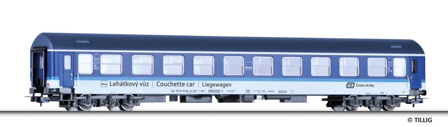 Tillig 74886 - Liegewagen Y/B 70 2. Klasse, CD, Ep.VI
